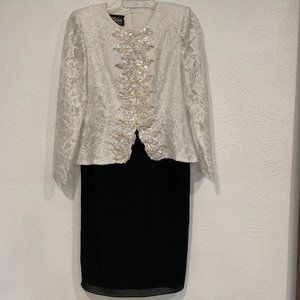 Ursula of Switzerland Vintage Formal Dress 6P